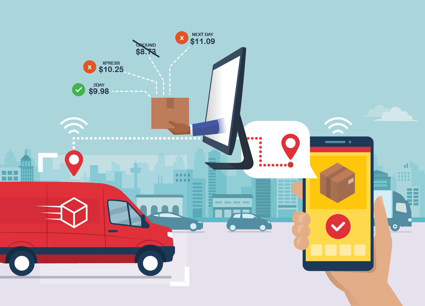 Logistics Visibility in Multi-Carrier Shipping