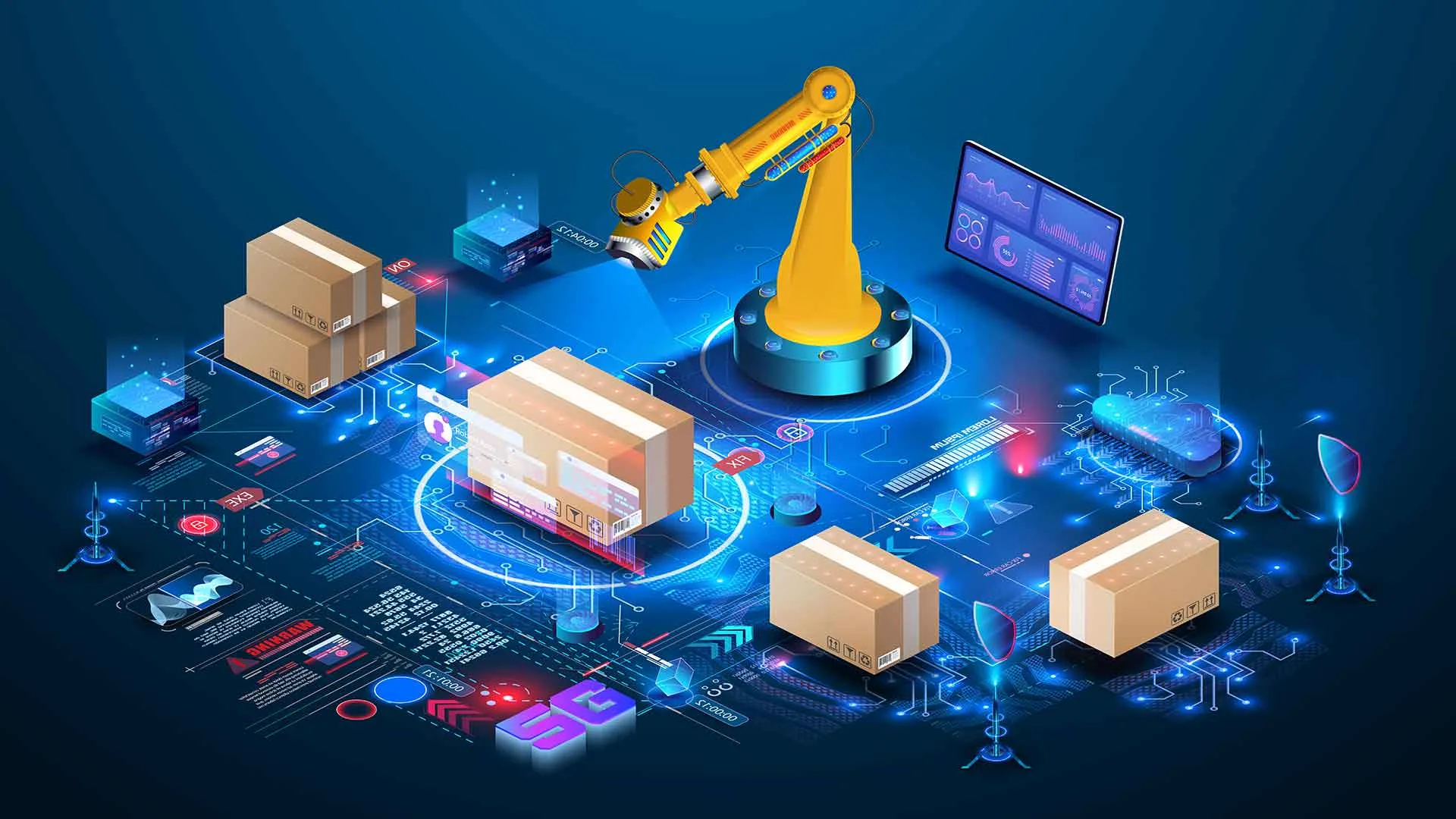 AI and Robotics in Warehouse Management Systems