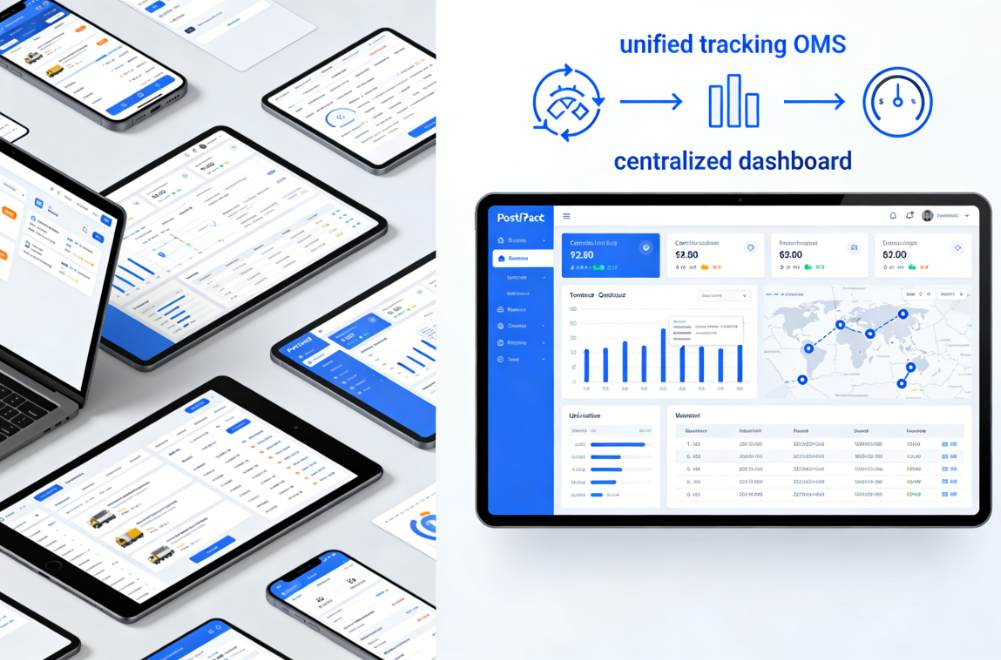 OMS de suivi unifié : la source unique de vérité pour le commerce multicanal dans Postalparcel 6 Colis postal