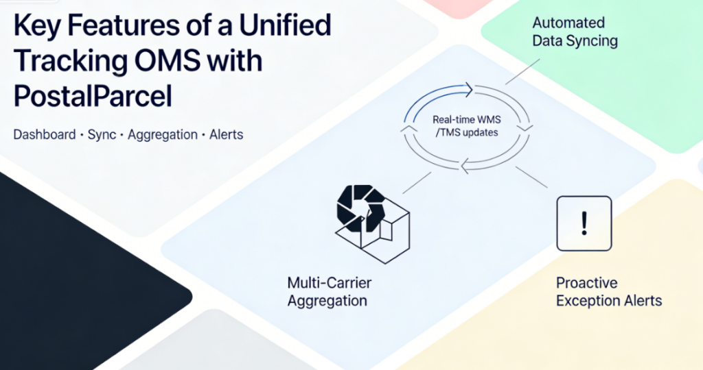 OMS de suivi unifié : la source unique de vérité pour le commerce multicanal dans Postalparcel 8 Colis postal