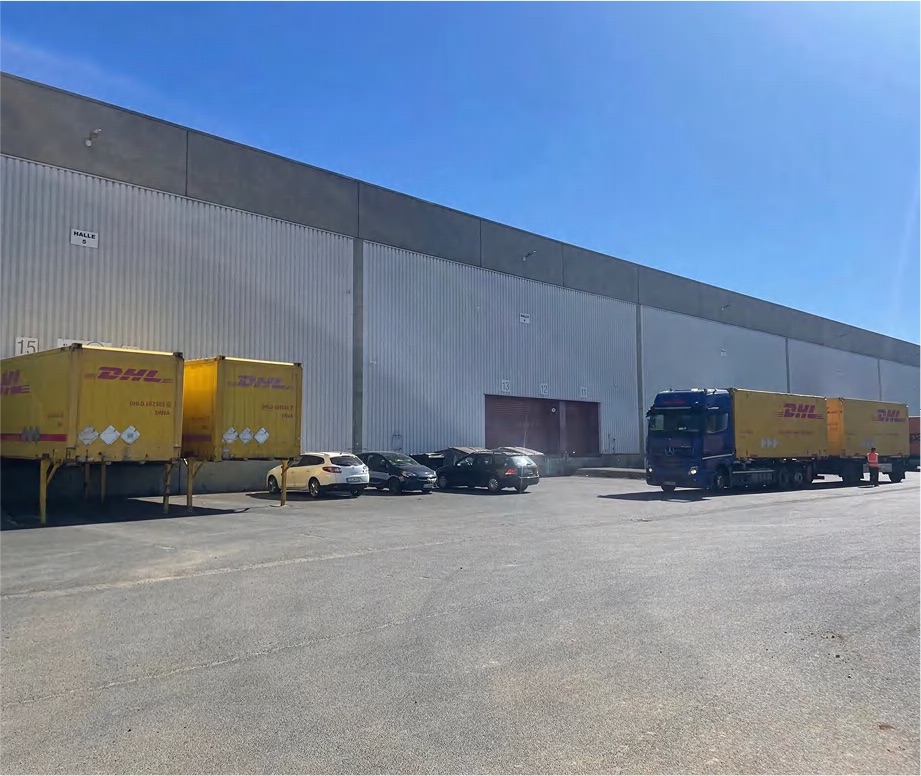 Large-item and pallet handling operations in Cologne
